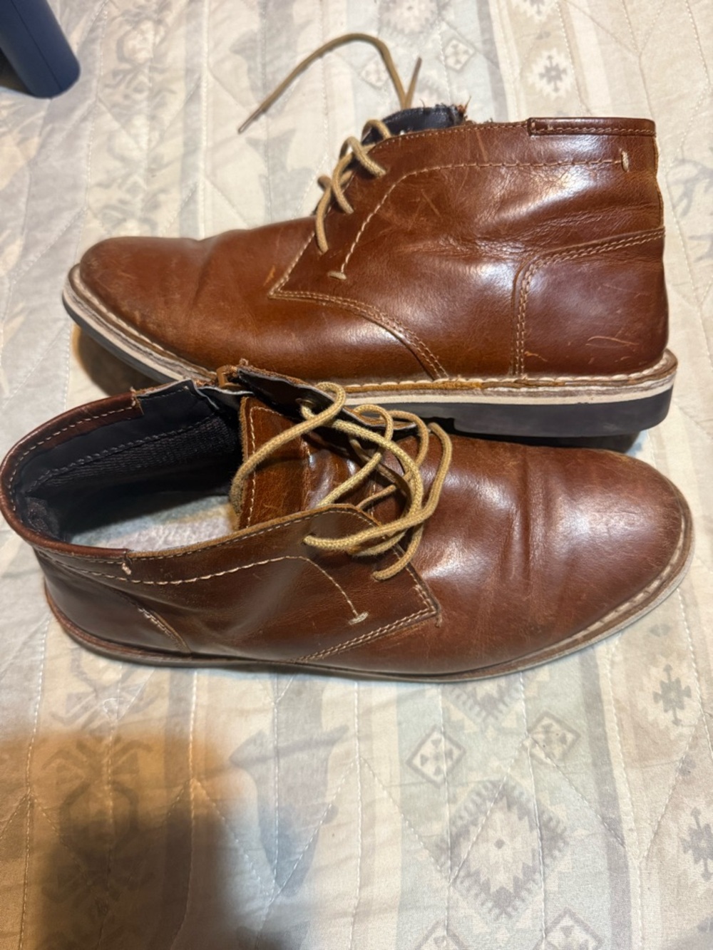 Brown Leather Men’s Chukka Boots - Classic Casual Style